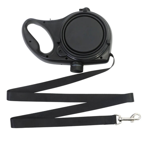 Outdoor Dog Walking 3-in-1 Portable Water Bottle With Leash
